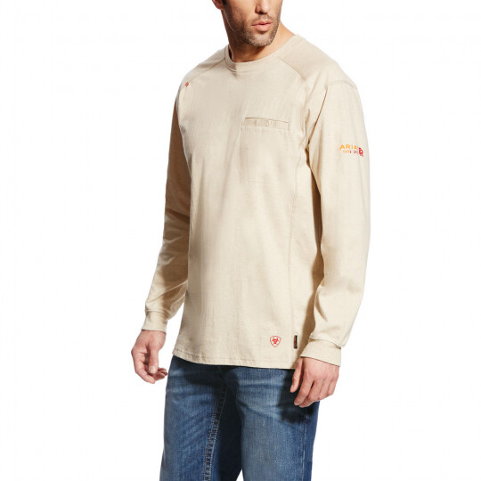 ARIAT MEN'S AIR CREW LONG SLEEVE FR T-SHIRT-10022328 ARIAT MEN'S AIR CREW LONG SLEEVE FR T-SHIRT-10022328