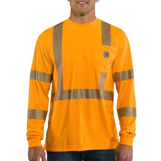 CARHARTT FORCE CLASS 3 HI-VIS LONG SLEEVE SHIRT 100496