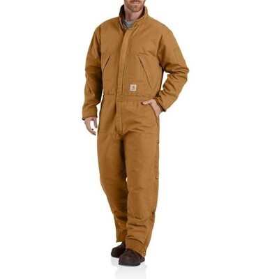 WASHED DUCK INSULATED COVERALL