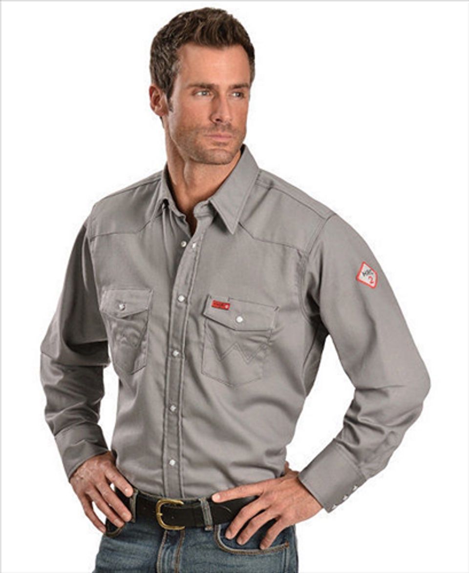 WRANGLER FR FLAME RESISTANT LONG SLEEVE SOLID