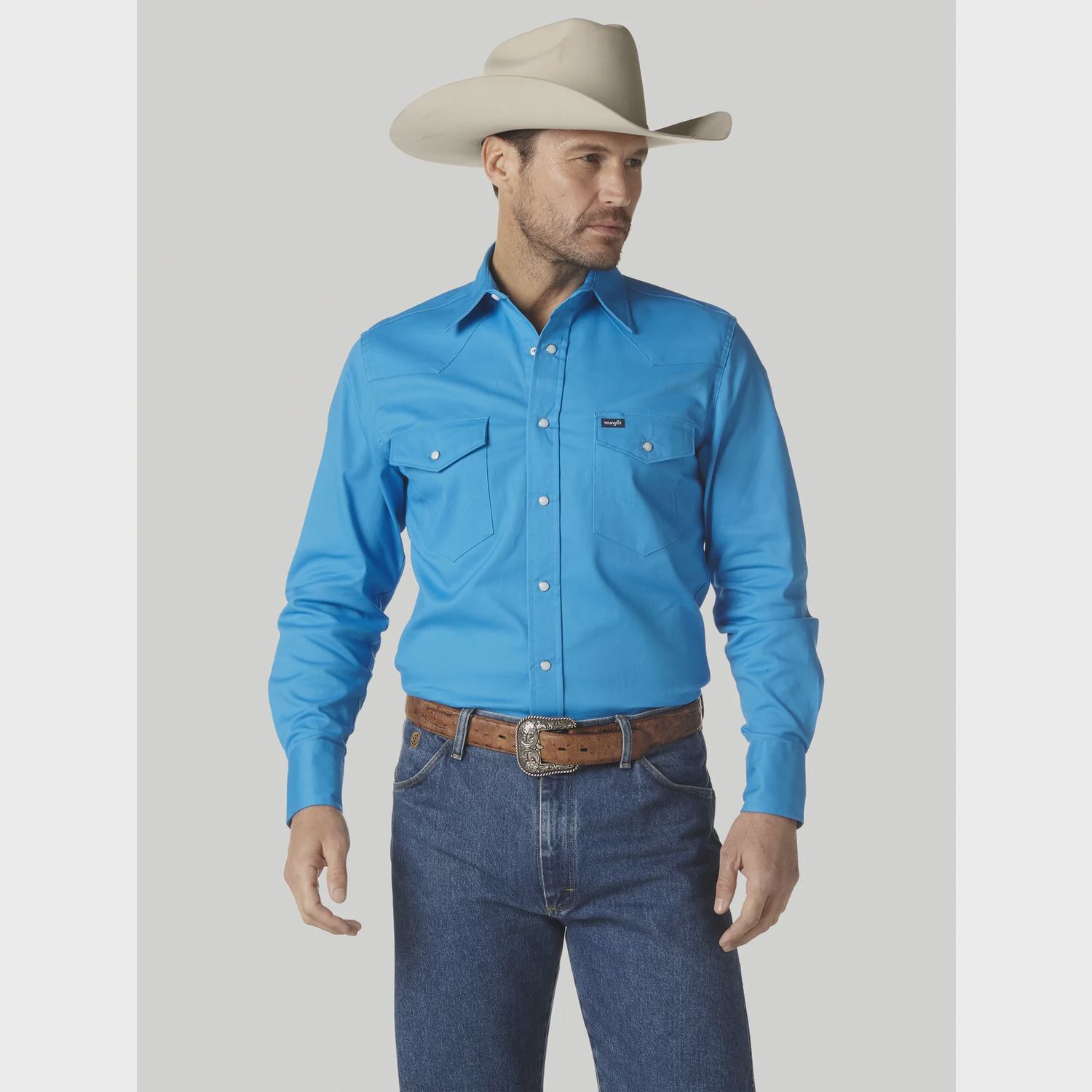 WRANGLER MACW05B ADVANCED COMFORT LONG SLEEVE WORKSHIRT
