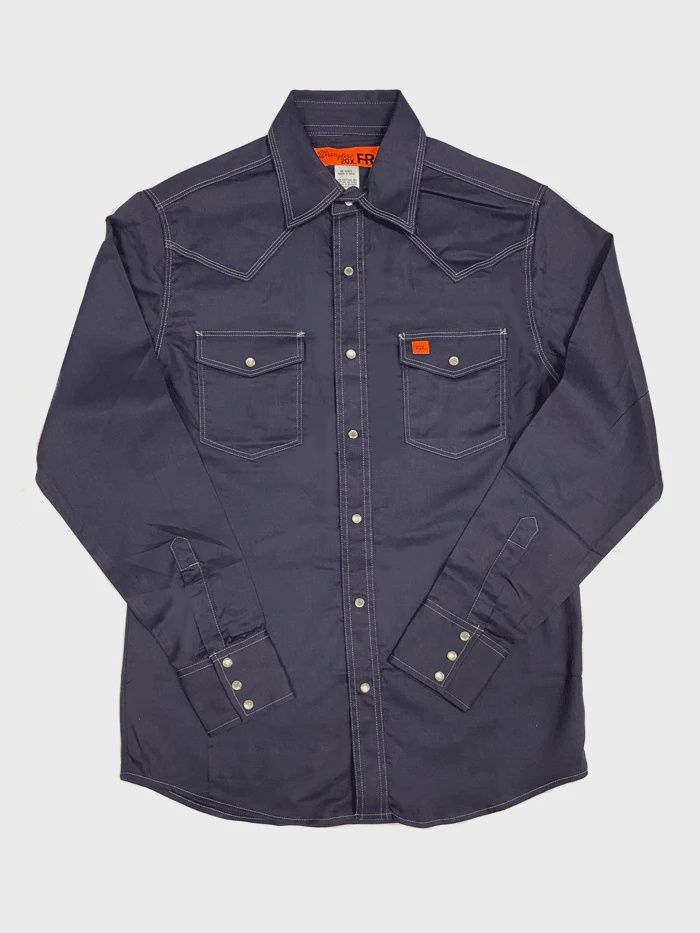 WRANGLER MEN'S FR 20X SNAP WESTERN WORK SHIRT 112319172