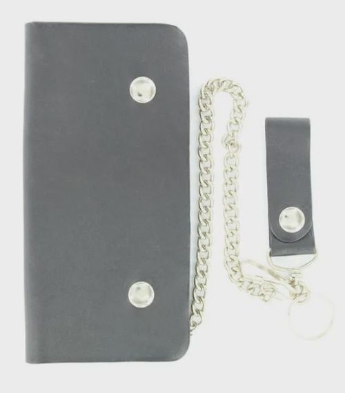 MEN'S NOCONA LEATHER TRUCKER STYLE WALLET-0602201