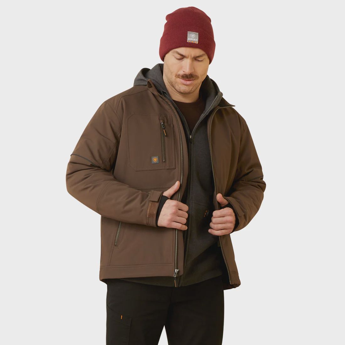 ARIAT MEN'S REBAR DRITEK DURASTRETCH INSULATED JACKET- 10046150