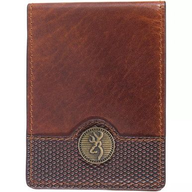 MEN'S BROWNING WESTERN FRONT POCKET WALLET-B0000254