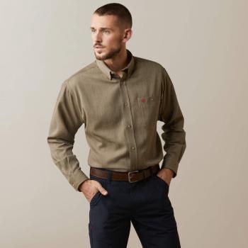 ARIAT MEN'S FR AIR INHERENT WORK SHIRT 5 OZ | ARIAT 10040900