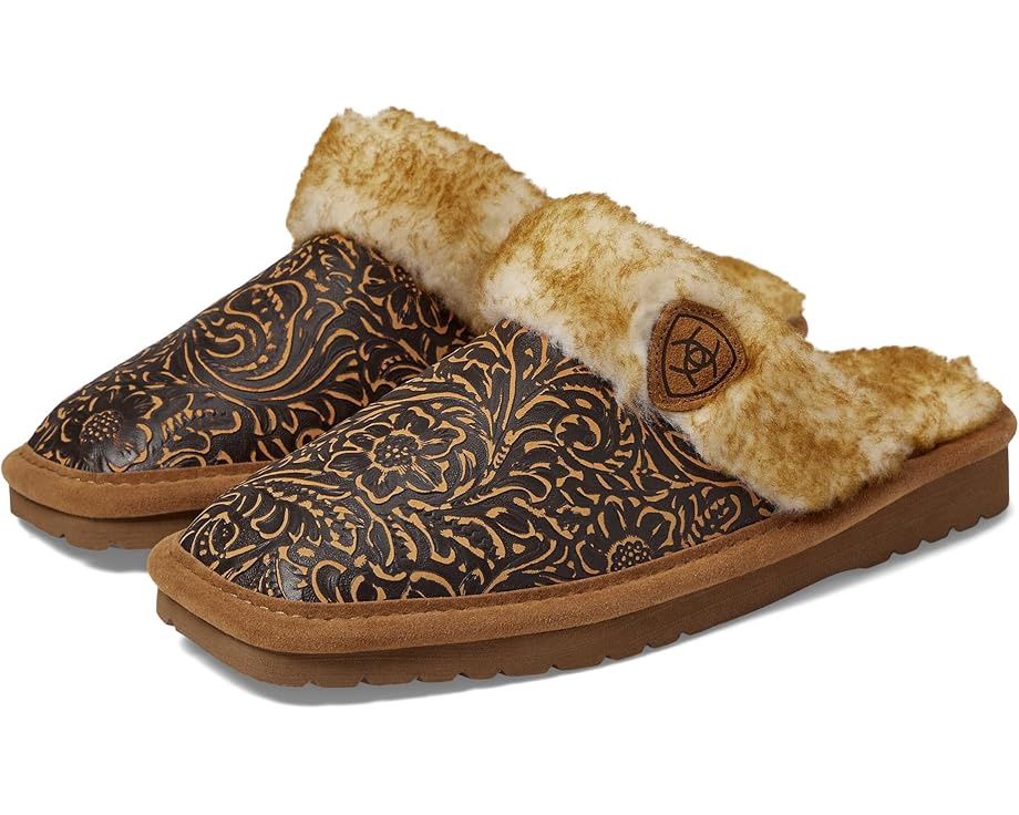 ARIAT WOMEN'S JACKIE EXOTIC EMBOSSED SLIPPERS-AR3805