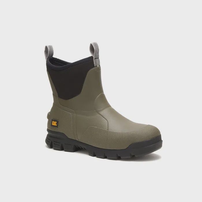 CAT UNISEX NIGHT STORMERS WATERPROOF RUBBER WORK BOOT-P723954