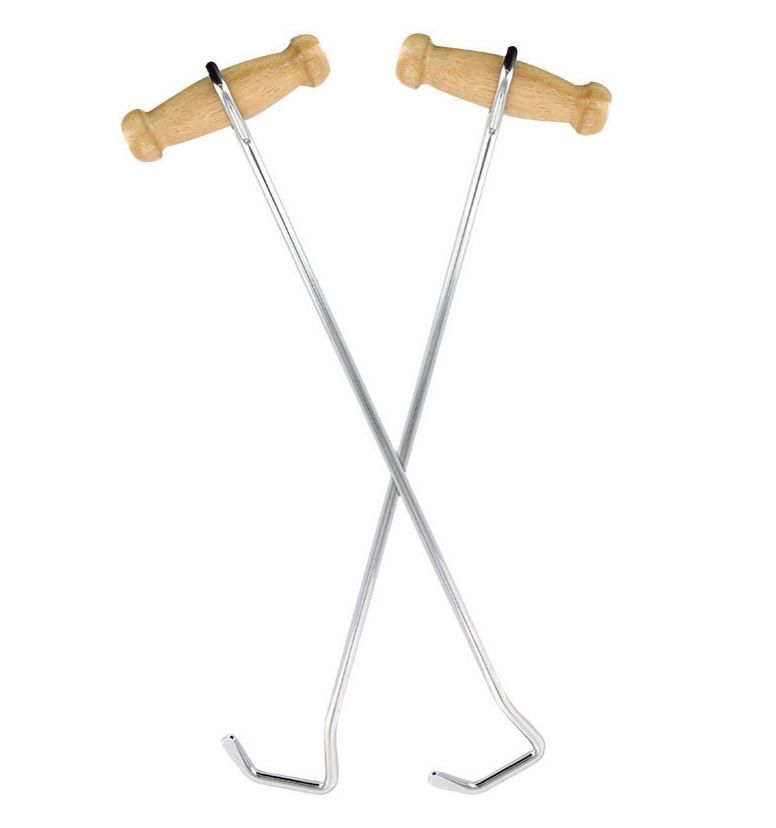 BOOT HOOKS WOODEN HANDLES 13-INCH - 04026