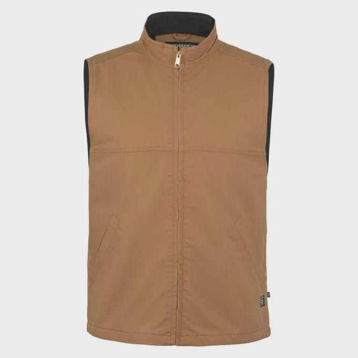 WOLVERINE MEN'S BROWN FR CANVAS VEST-W1207590