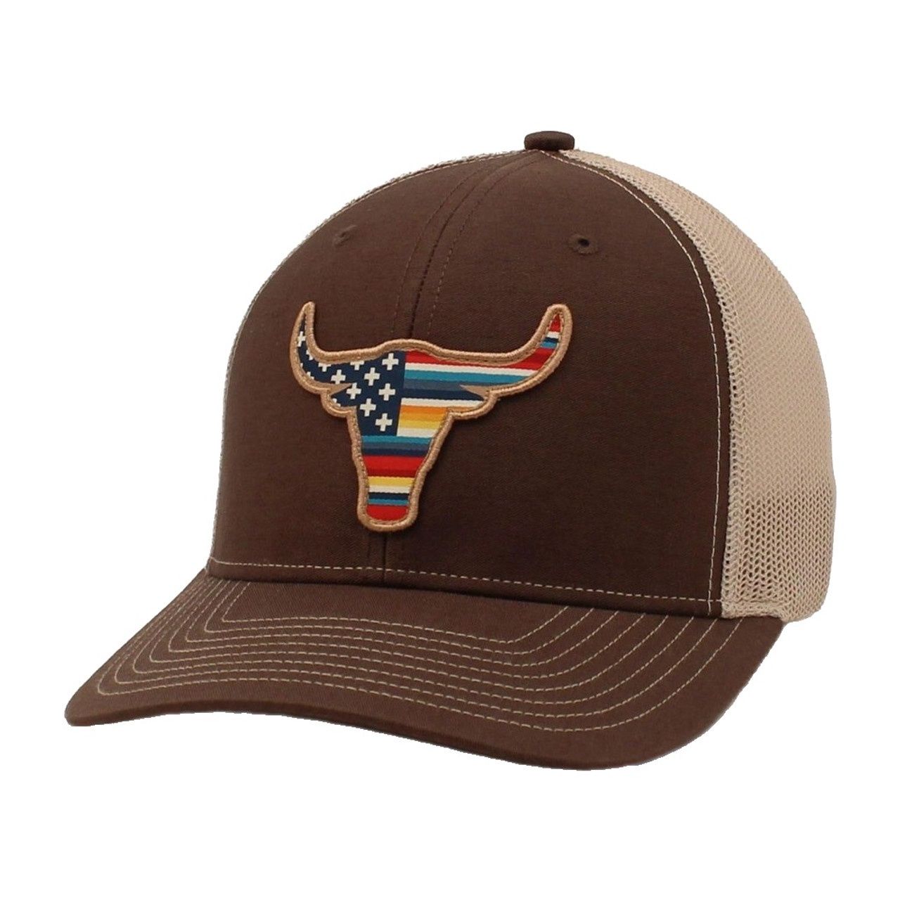 ARIAT MENS SNAPBACK BALL CAP-A300046002