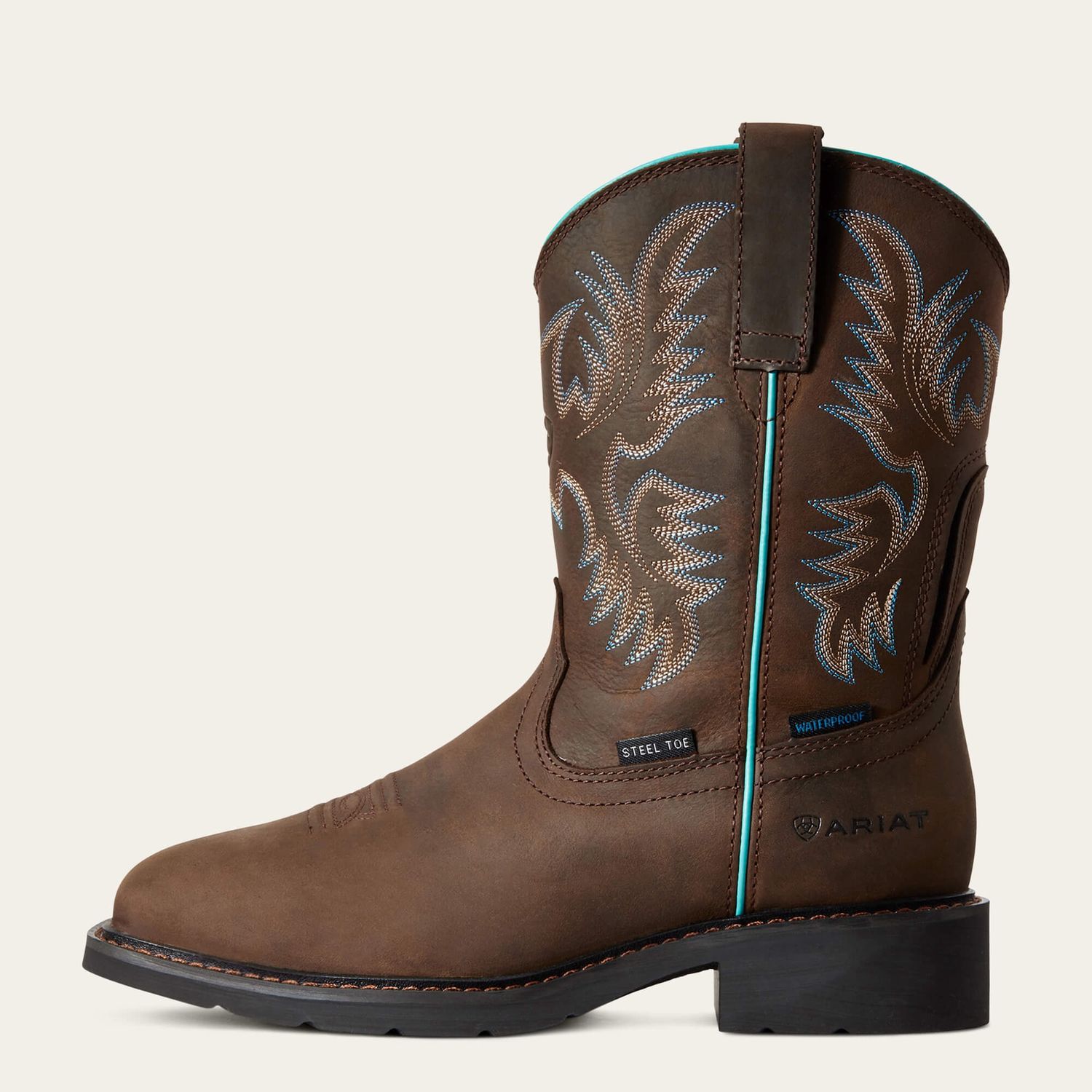 ARIAT WOMEN'S KRISTA PULL-ON STEEL TOE WORK BOOT-10009494
