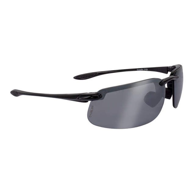 RADIANS MENS CROSSFIRE SAFETY GLASSES, Size: SILVER MIRROR