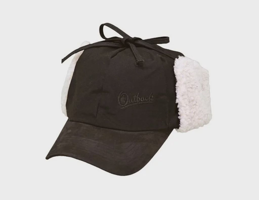 OUTBACK EAR FLIP BASEBALL MCKINLEY CAP 1492-BLK