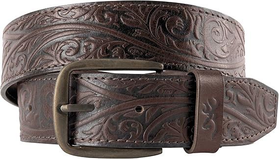 BROWNING MEN'S CAMDEN LEATHER BELT