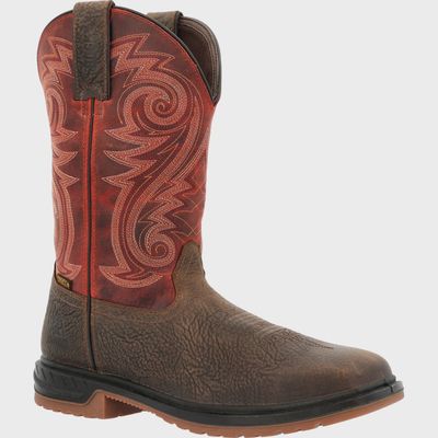 ROCKY MEN'S WORKSMART 11" COMPOSITE TOE WATERPROOF WESTERN BOOT