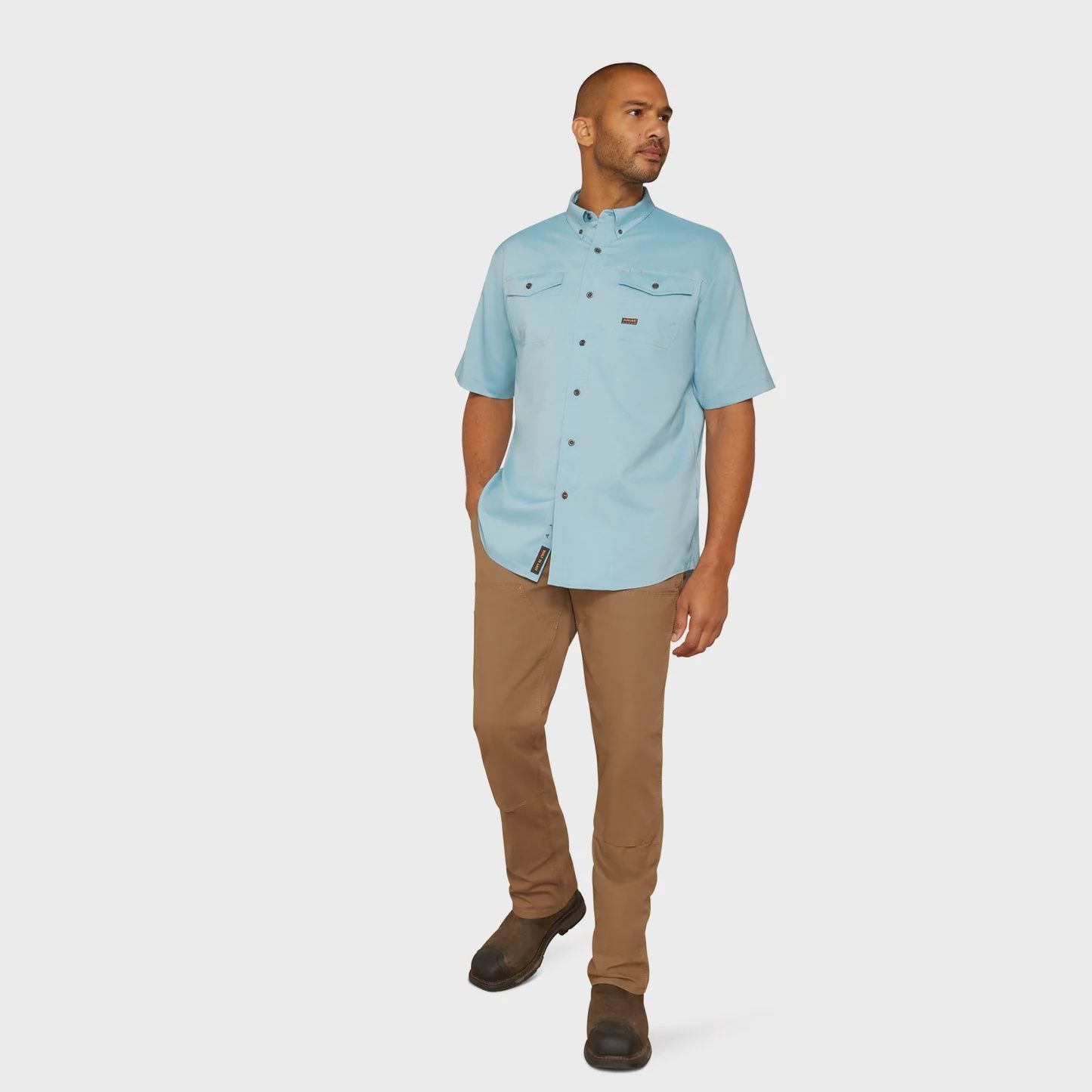 ARIAT MEN'S REBAR MADE TOUGH VENTTEK DURASTRETCH SHIRT