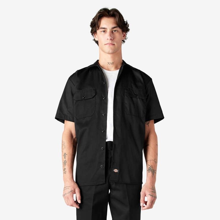 DICKIES MEN'S ORIGINAL FIT SHORT SLEEVE TWILL WORK SHIRT D1574