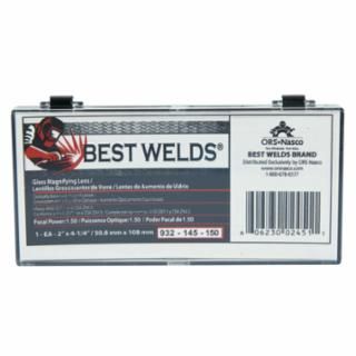 NASCO BEST WELDS GLASS MAGNIFIER PLATE-901-932-145, Size: .75