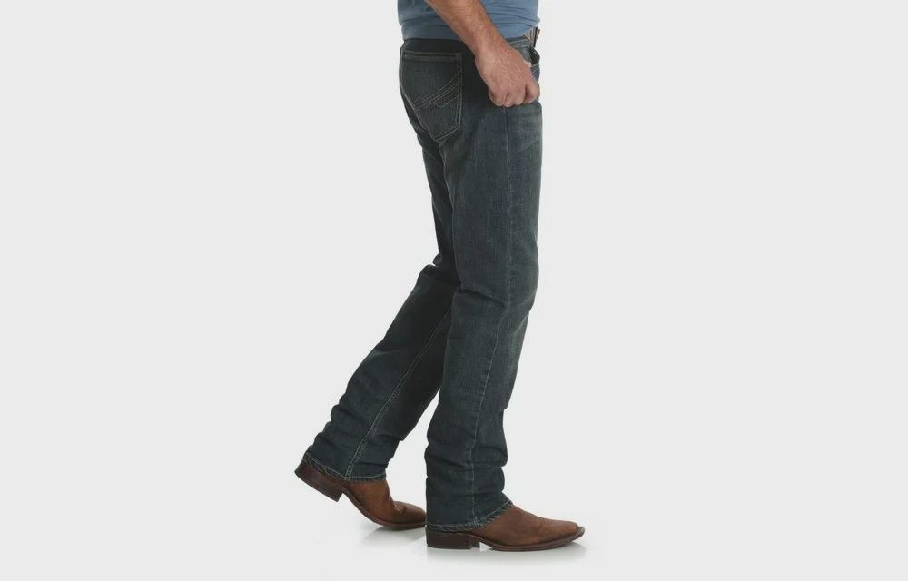 MENS WRANGLER 20X NO. 44 SLIM FIT STRAIGHT LEG JEAN, Color: DENIM, Size: 30 X 30