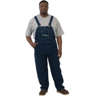 KEY BRAND MEN'S BIB OVERALLS-273.43, Color: DENIM, Size: 42 X 30