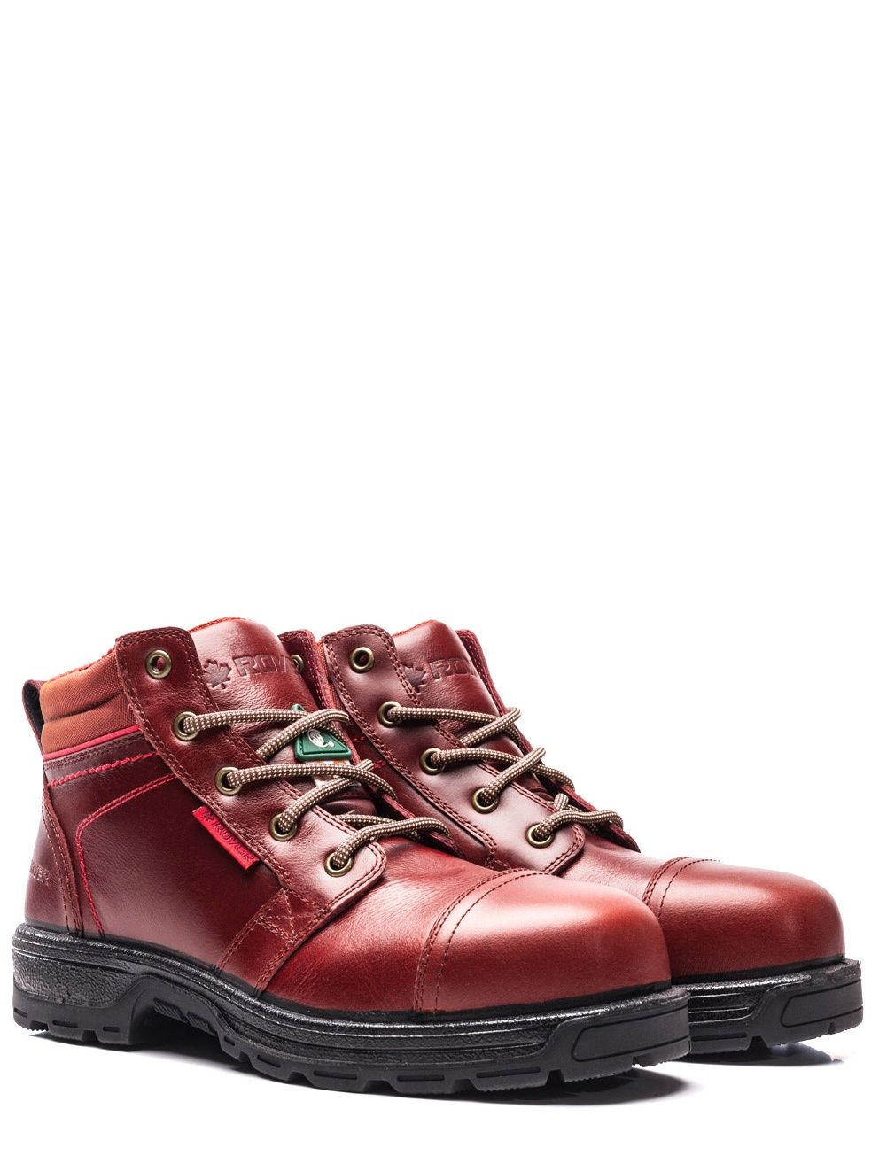 ROYER WOMEN'S 6" WORK BOOT- 4590 GT, Color: RED, Size: 6 REG