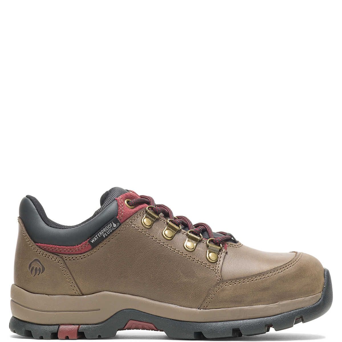 WOLVERINE WOMEN'S GRAYSON STEEL TOE WORK SHOE-W211040, Color: BROWN, Size: 6