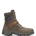 WOLVERINE MEN'S CABOR 8" EPX® WATERPROOF COMPOSITE TOE WORK BOOT-W10316, Color: DARK BROWN, Size: 8.5M