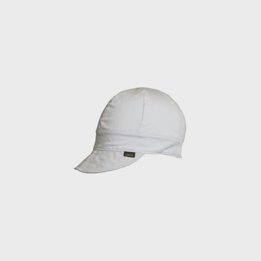 LAPCO WELDING CAP | 6 PANEL 100% COTTON-LAP 6CW, Color: WHITE, Size: 7 1/8