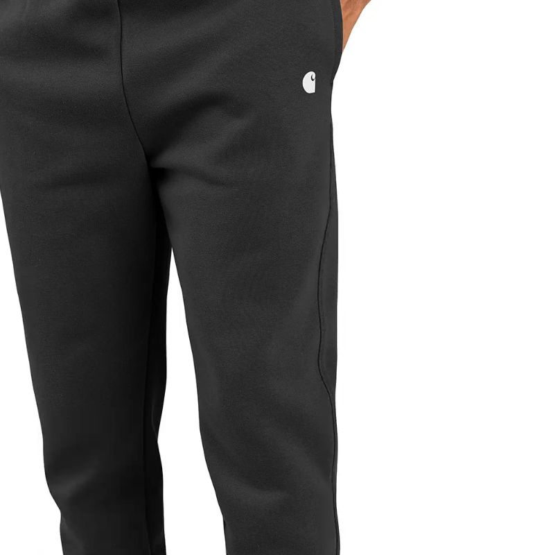 CARHARTT MEN'S MIDWEIGHT TAPERED- LOOSE FIT SWEATPANT, Color: BLACK, Size: SM