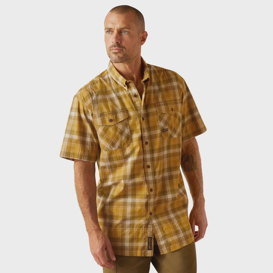 REBAR MADE TOUGH DURASTRETCH WORK SHIRT-10048893