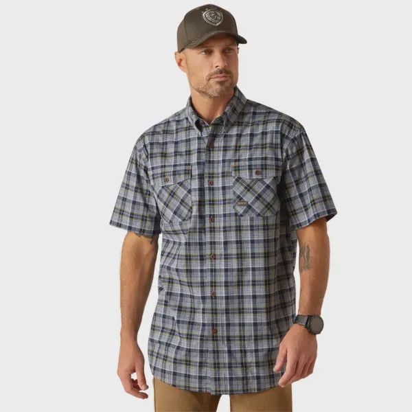 REBAR MADE TOUGH DURASTRETCH WORK SHIRT-10048891