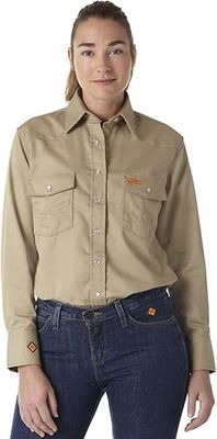 WRANGLER WOMENS FR WESTERN LONG SLEEVE SHIRT -FRLW06T