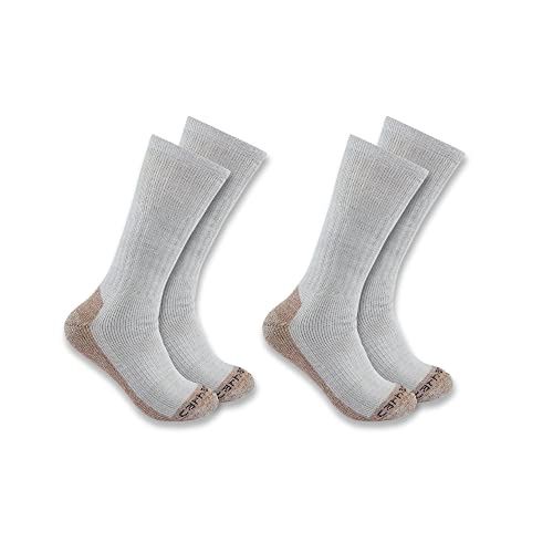 CARHARTT SYNTHETIC BLEND BOOT SOCK-SB7672M, Color: GREY, Size: XL