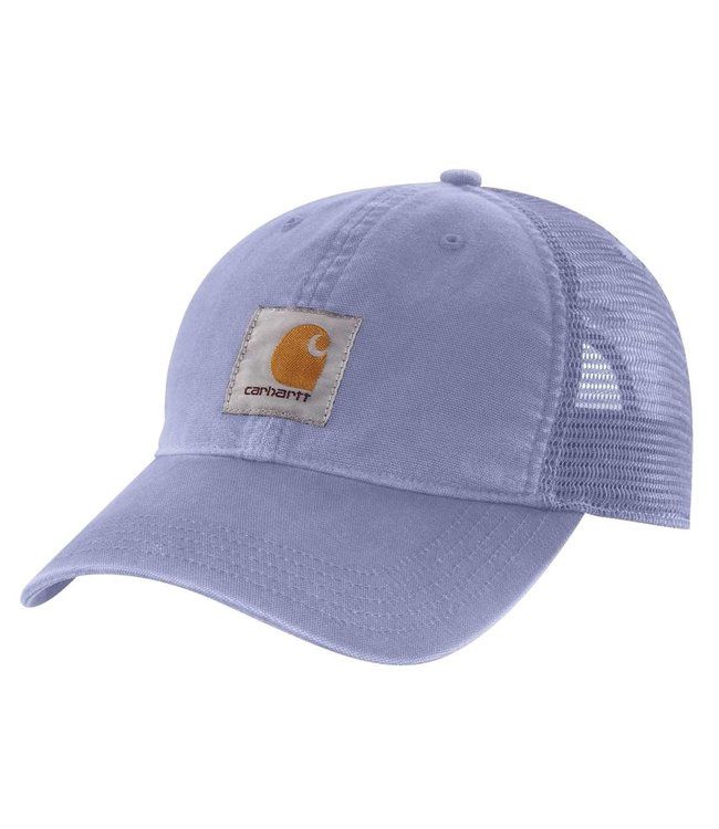 CARHARTT CANVAS MESH BACK CAP-100286, Color: PURPLE, Size: OSFA