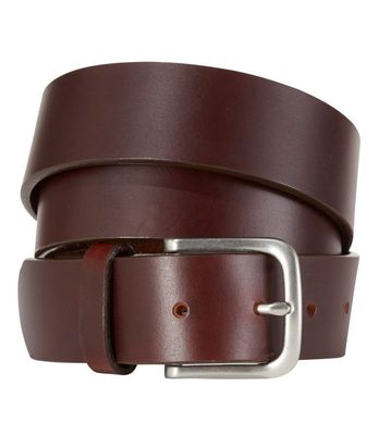 WILDT LEATHER BELT IN BROWN