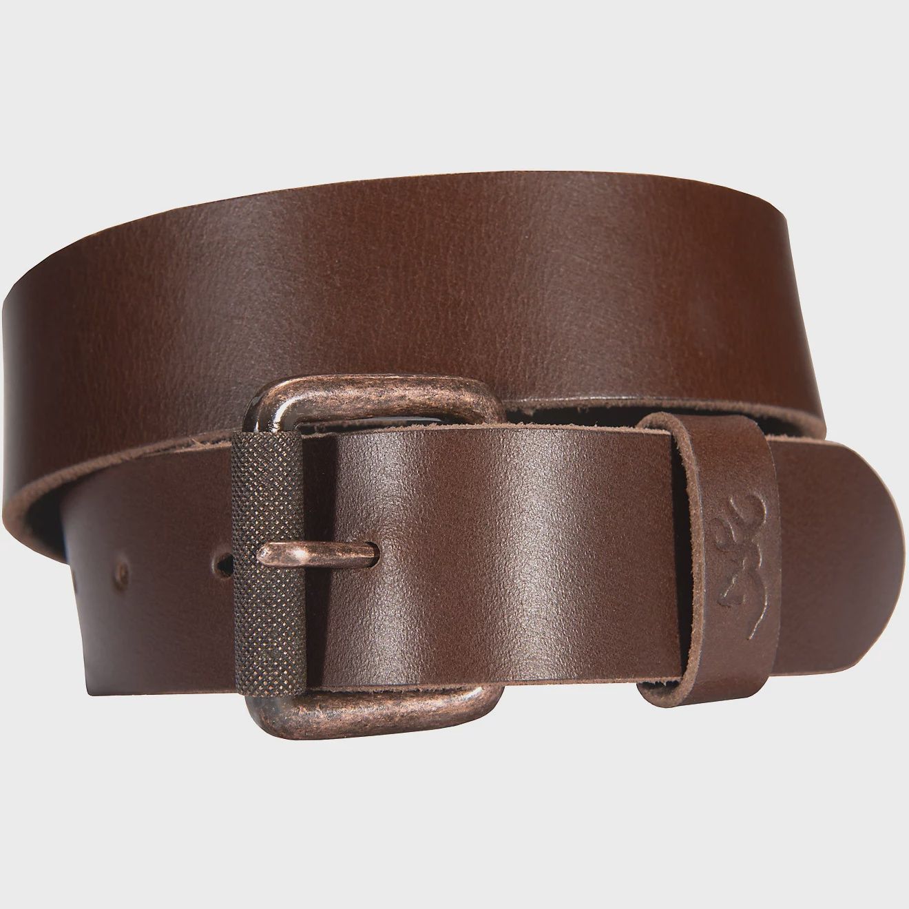 BROWNING MEN'S DRAPER BELT-A0003856, Color: BROWN, Size: 44