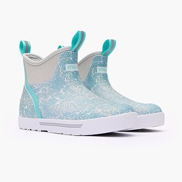 XTRATUF WOMEN'S WHEELHOUSE RUBBERBOOT-XWM, Color: BLUE, Size: 6