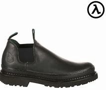 GEORGIA GIANT ROMEO WORK SHOE-GR270, Color: BLK, Size: 10.5M