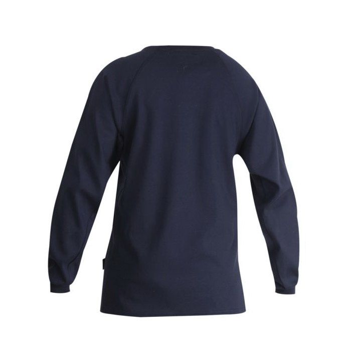 FORGE FR MEN'S  CREW NECK LONG SLEEVE T-SHIRT, Color: Navy, Size: SM