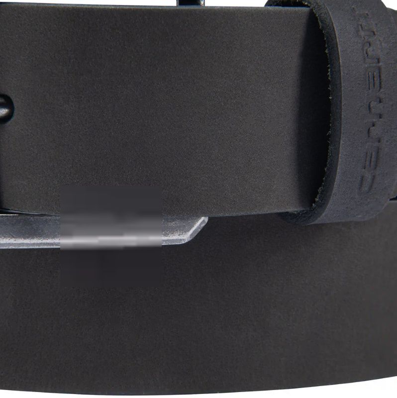 CARHARTT MEN'S SADDLE LEATHER BELT-A0005502 CARHARTT MEN'S SADDLE LEATHER BELT-A0005502, Color: BLACK, Size: 32