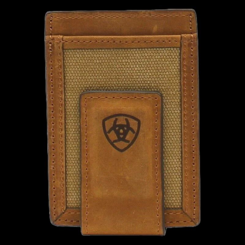 ARIAT MEN'S CANVAS MONEY CLIP-A3542044