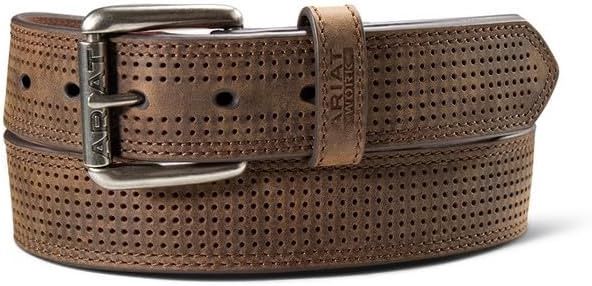 ARIAT MEN'S GENUINE LEATHER WORK BELT 1 1/2 BELT-A1701602, Size: 34