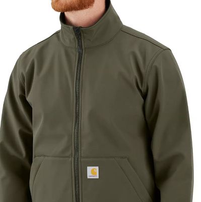 CARHARTT MEN'S RAIN DEFENDER RELAXED FIT SOFTSHELL JACKET-106438