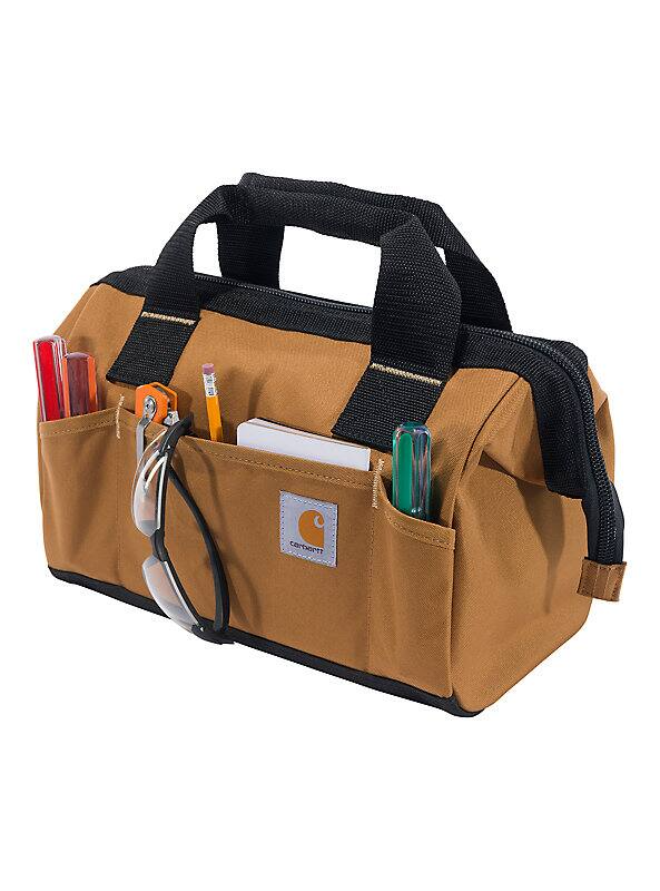 CARHARTT 13" 15 POCKET MIDWEIGHT TOOL BAG-B0000522