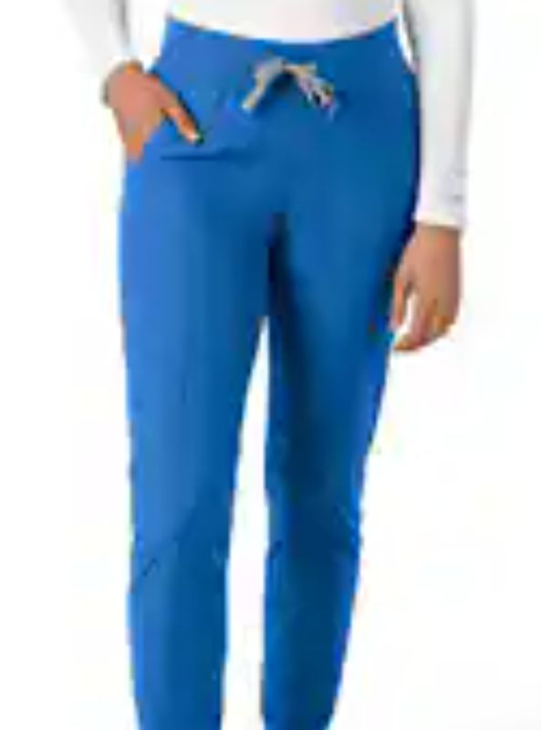 CARHARTT WOMEN'S FORCE JOGGER SCRUB PANT-C51113, Color: ROYAL, Size: SM