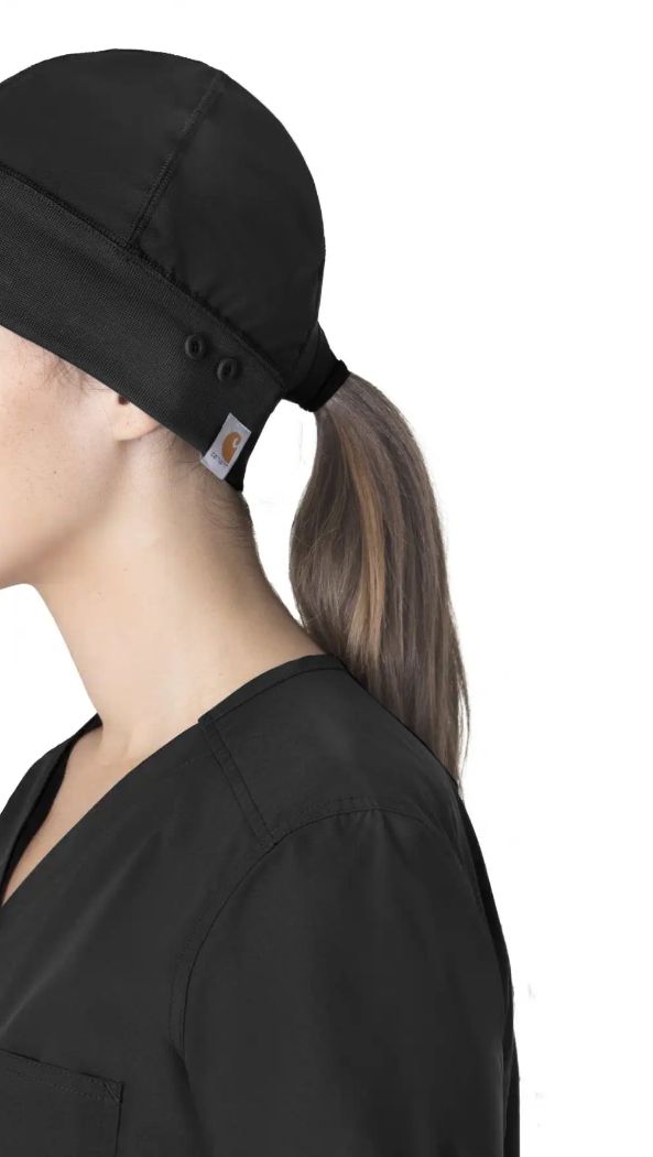 CARHARTT UNISEX FOR SCRUB BEANIE CAP-C40013, Color: BLACK