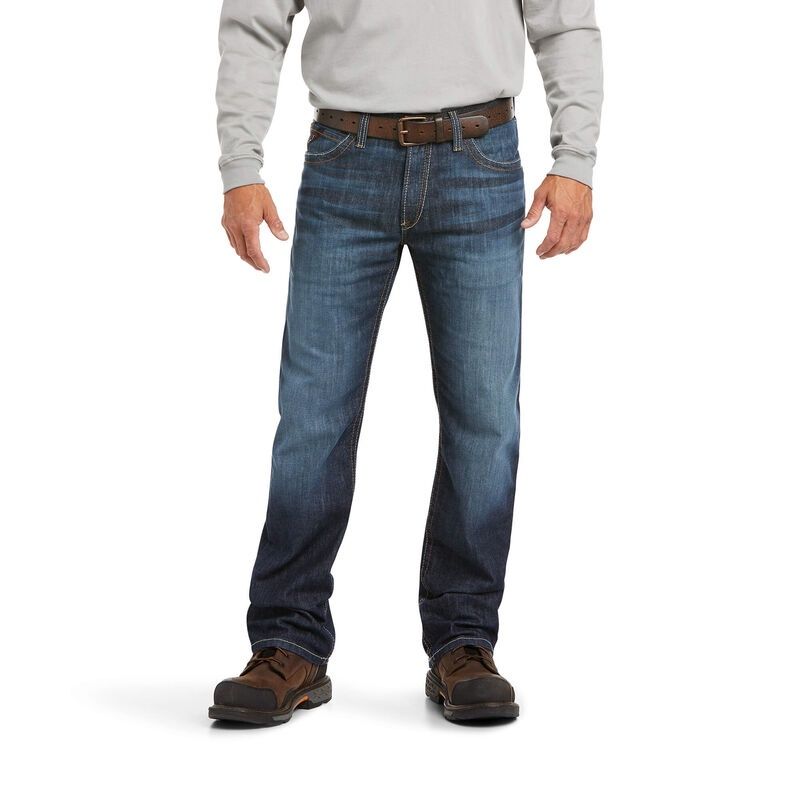 FR M4 RELAXED STRETCH DURALIGHT BASIC BOOTCUT | ARIAT 10023466, Color: DENIM, Size: 42 X 34