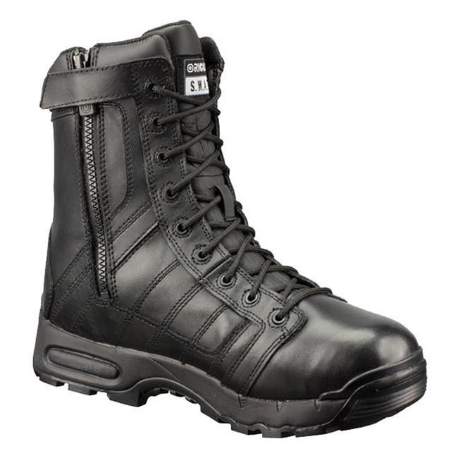 ORIGINAL SWAT MEN'S AIR METRO TRACTION TACTICAL WATERPROOF BOOTS, Color: BLACK, Size: 9.5M