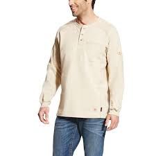 ARIAT MEN'S FR AIR HENLEY - 10022598